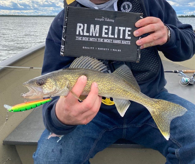 Wallye fishing in cold water